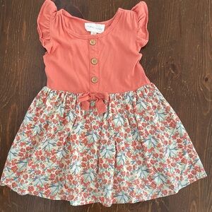 Mabel + Honey Floral Dress 4T